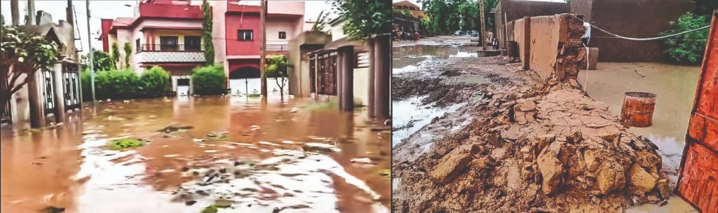 INONDATIONS RAVAGEUSES À TRAVERS LE PAYS