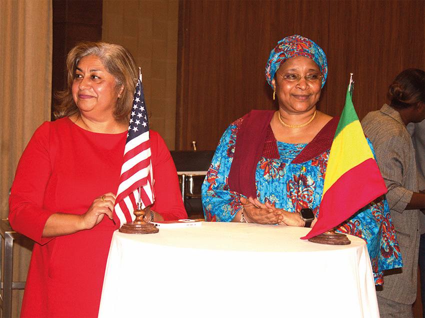 MME RACHNA KORHONEN, AMBASSADEUR DES ÉTATS-UNIS L’A DÉCLARÉ HIER LORS DE LA CÉLÉBRATION DE LA JOURNÉE MONDIALE DE L’HUMANITAIRE